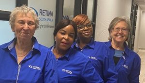 Counselling Staff - Left to Right: Claudette Medefindt, Lindiwe Maredi, Victoria Musimbo, Karen Denton